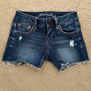 American eagle jean shorts